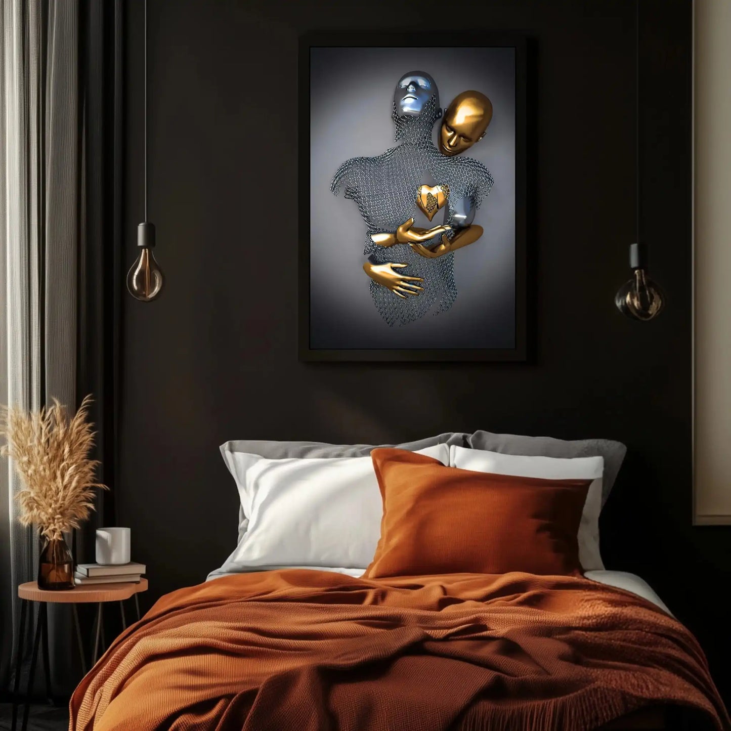 Étreinte Dorée du Cœur II