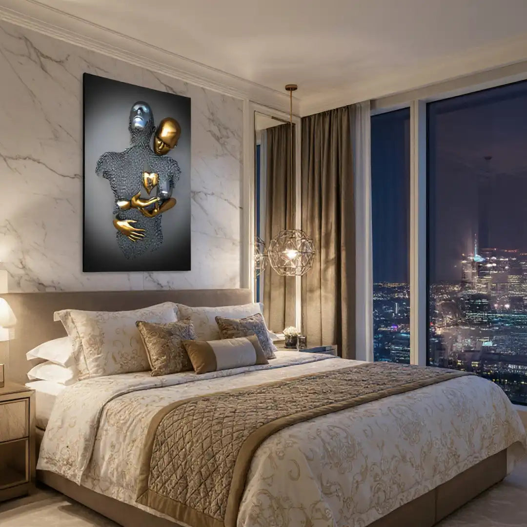 Étreinte Dorée du Cœur II