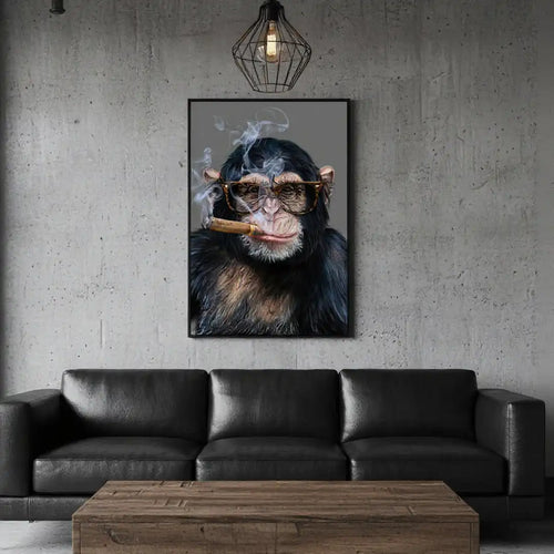 Singe Fumeur Chic II