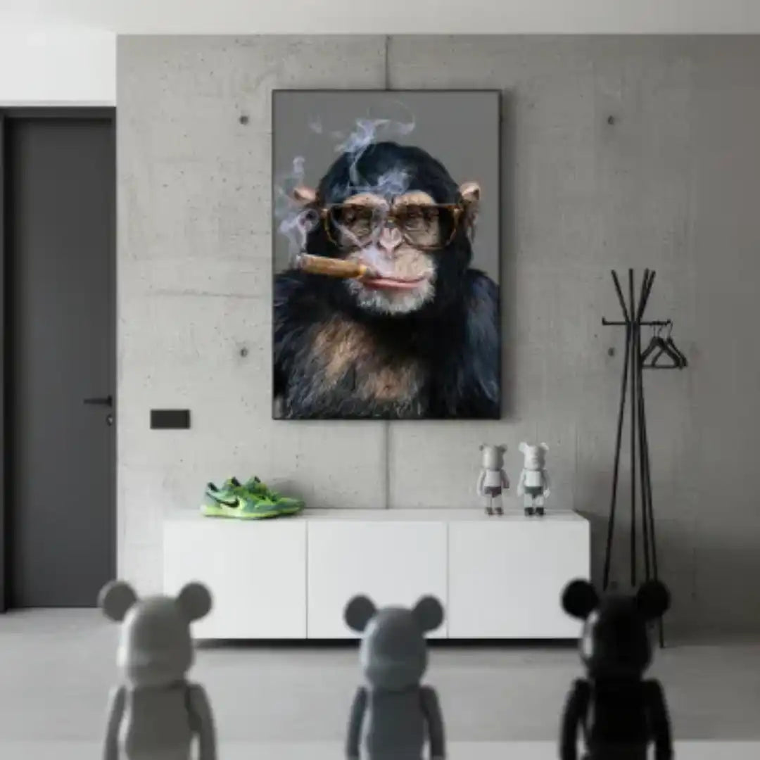 Singe Fumeur Chic II