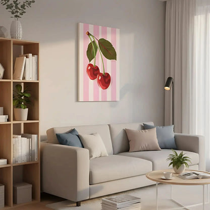 Illustration d'une girafe parmi des fleurs vibrantes, apportant une sensation de calme et de douceur.