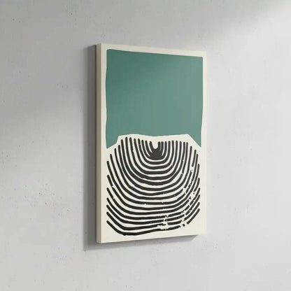 Illustration de lignes fluides formant un jeu harmonieux avec des couleurs douces.