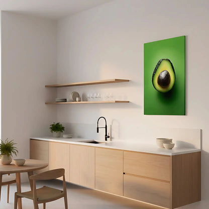 Art abstrait minimaliste avec un vase en céramique sombre sur un fond brun clair texturé. Le vase a un col blanc élégant.