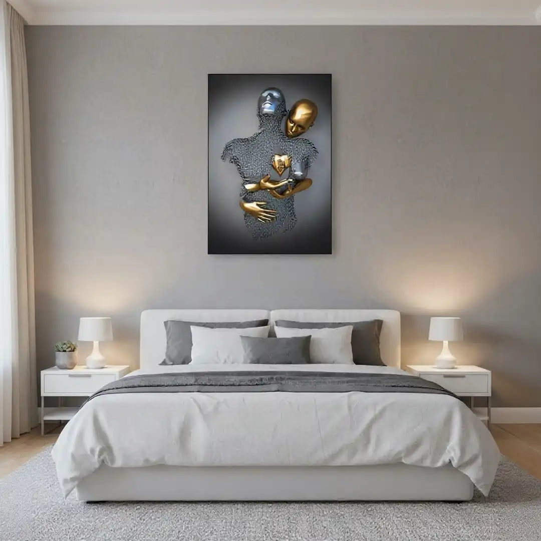 Étreinte Dorée du Cœur II