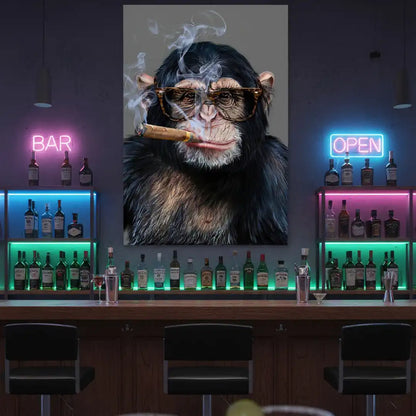 Singe Fumeur Chic II